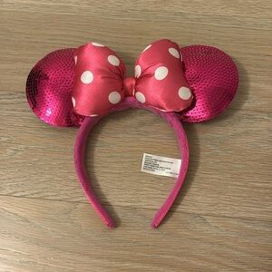 Hot pink ears Disney